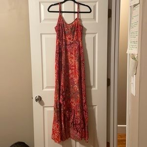 Pink and red dress from Evereve by Intimately